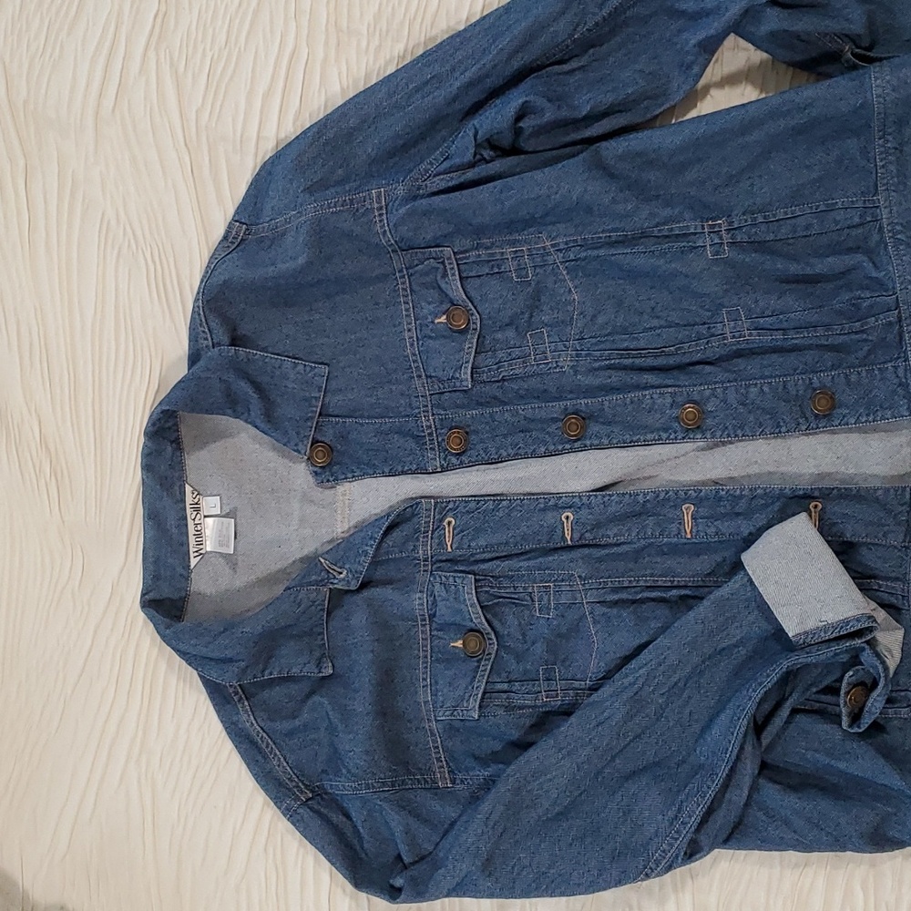 WinyerSilks Jean Jacket